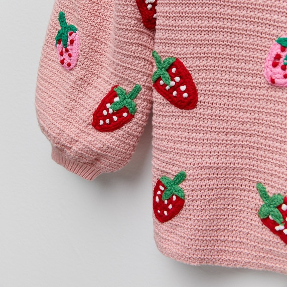 SEARCHING FOR ZARA STRAWBERRY SWEATER - Picture 3 of 9